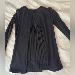 Lululemon Making Moves Long Sleeve Top Pleated Back Long Sleeve
